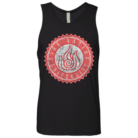 T-Shirts Black / Small Fire Nation Univeristy Men's Premium Tank Top
