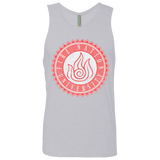 T-Shirts Heather Grey / Small Fire Nation Univeristy Men's Premium Tank Top