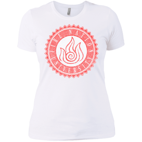 T-Shirts White / X-Small Fire Nation Univeristy Women's Premium T-Shirt