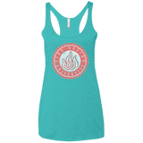 T-Shirts Tahiti Blue / X-Small Fire Nation Univeristy Women's Triblend Racerback Tank