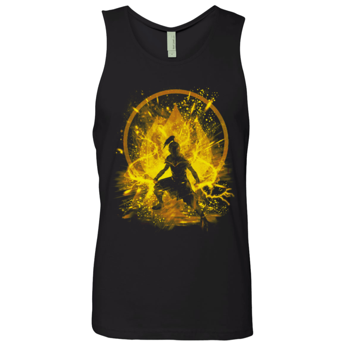 T-Shirts Black / Small Fire Storm Men's Premium Tank Top