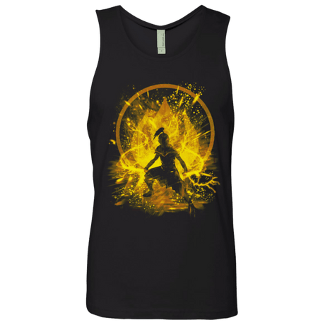 T-Shirts Black / Small Fire Storm Men's Premium Tank Top
