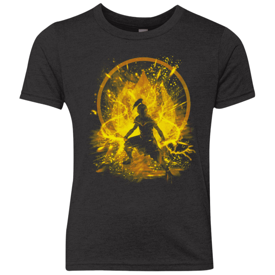 T-Shirts Vintage Black / YXS Fire Storm Youth Triblend T-Shirt
