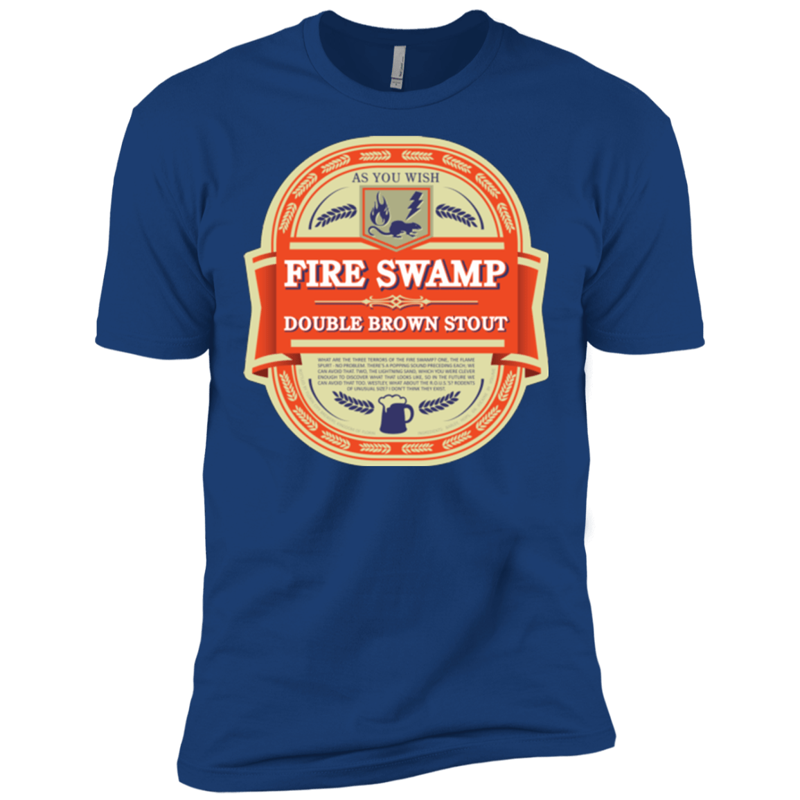 T-Shirts Royal / X-Small Fire Swamp Ale Men's Premium T-Shirt