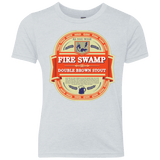 T-Shirts Heather White / YXS Fire Swamp Ale Youth Triblend T-Shirt