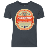 T-Shirts Vintage Navy / YXS Fire Swamp Ale Youth Triblend T-Shirt