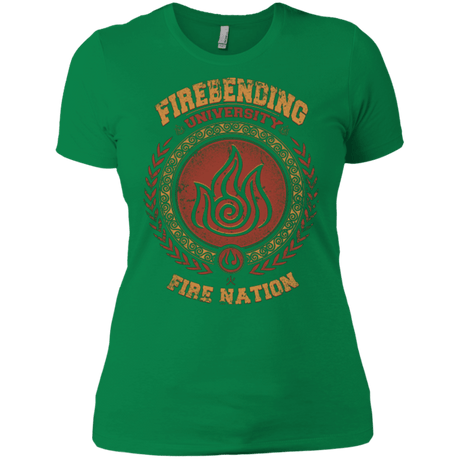 T-Shirts Kelly Green / X-Small Firebending university Women's Premium T-Shirt