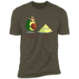 T-Shirts Military Green / S First Gym Day Avocado Men's Premium T-Shirt