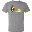 T-Shirts Premium Heather / S First Gym Day Avocado Men's Triblend T-Shirt