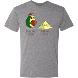 T-Shirts Premium Heather / S First Gym Day Avocado Men's Triblend T-Shirt