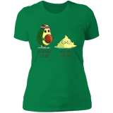 T-Shirts Kelly Green / S First Gym Day Avocado Women's Premium T-Shirt