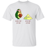 T-Shirts White / YXS First Gym Day Avocado Youth T-Shirt