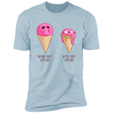 T-Shirts Light Blue / S First Gym Day Men's Premium T-Shirt