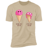 T-Shirts Sand / S First Gym Day Men's Premium T-Shirt