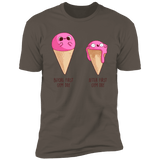 T-Shirts Warm Grey / S First Gym Day Men's Premium T-Shirt