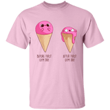 T-Shirts Light Pink / YXS First Gym Day Youth T-Shirt