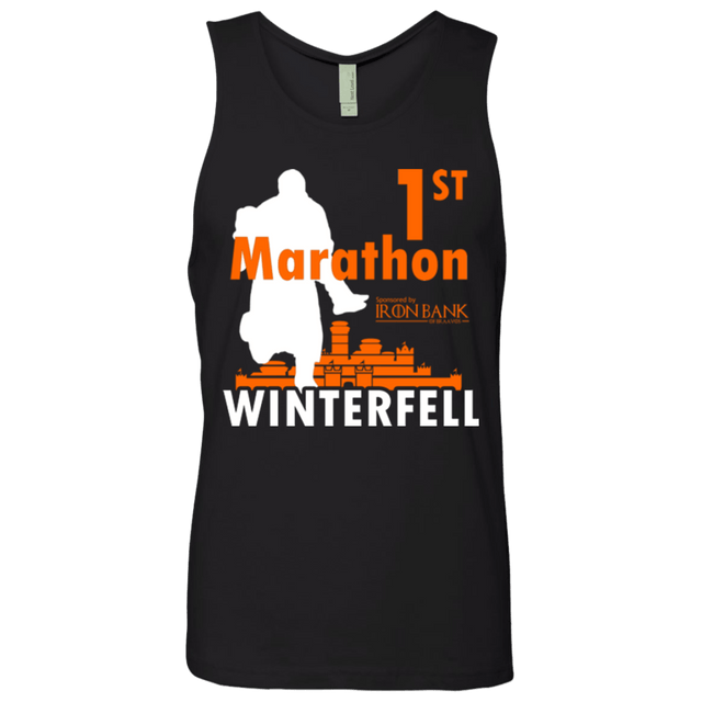 T-Shirts Black / Small First marathon Men's Premium Tank Top