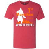 T-Shirts Vintage Red / Small First marathon Men's Triblend T-Shirt