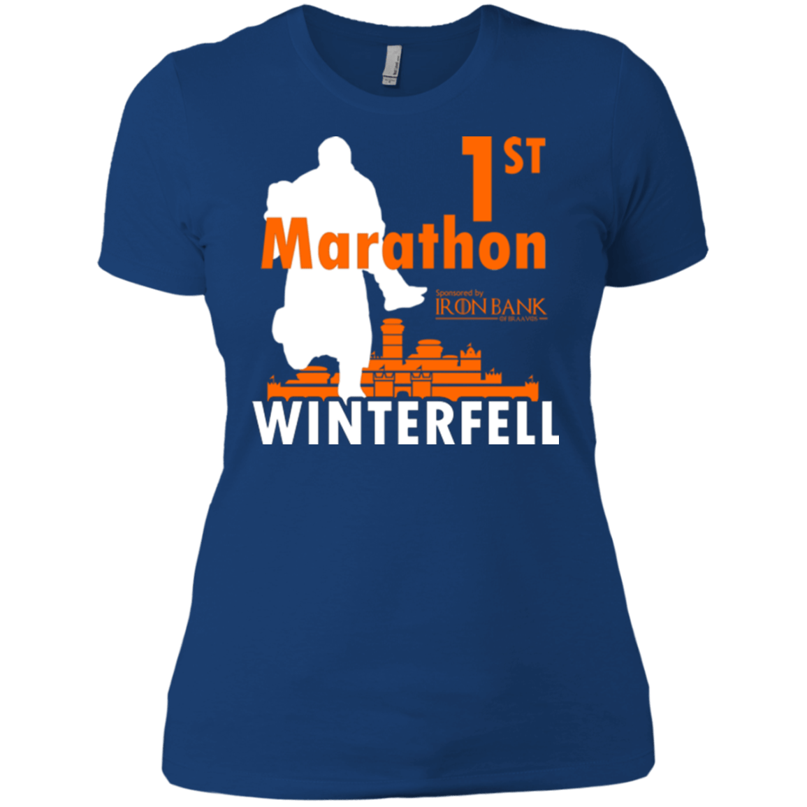 T-Shirts Royal / X-Small First marathon Women's Premium T-Shirt