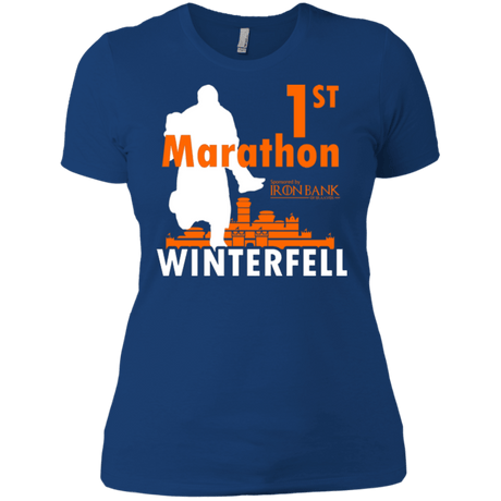 T-Shirts Royal / X-Small First marathon Women's Premium T-Shirt