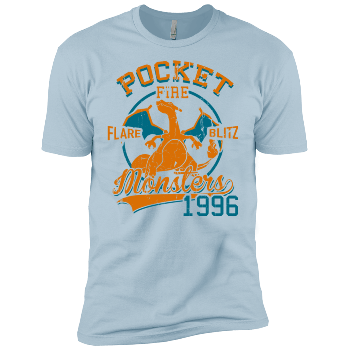 T-Shirts Light Blue / YXS FLARE BLITZ Boys Premium T-Shirt