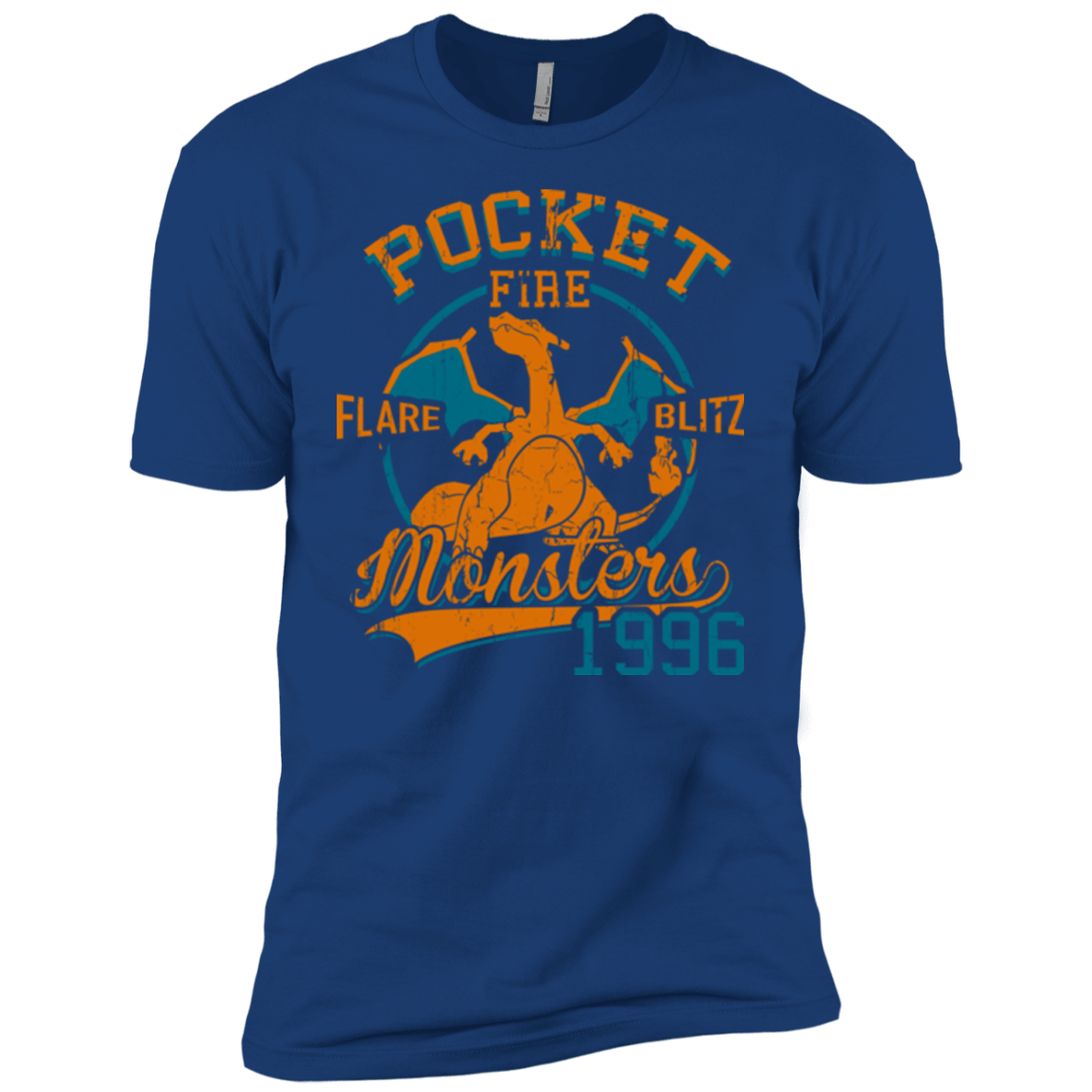 T-Shirts Royal / YXS FLARE BLITZ Boys Premium T-Shirt