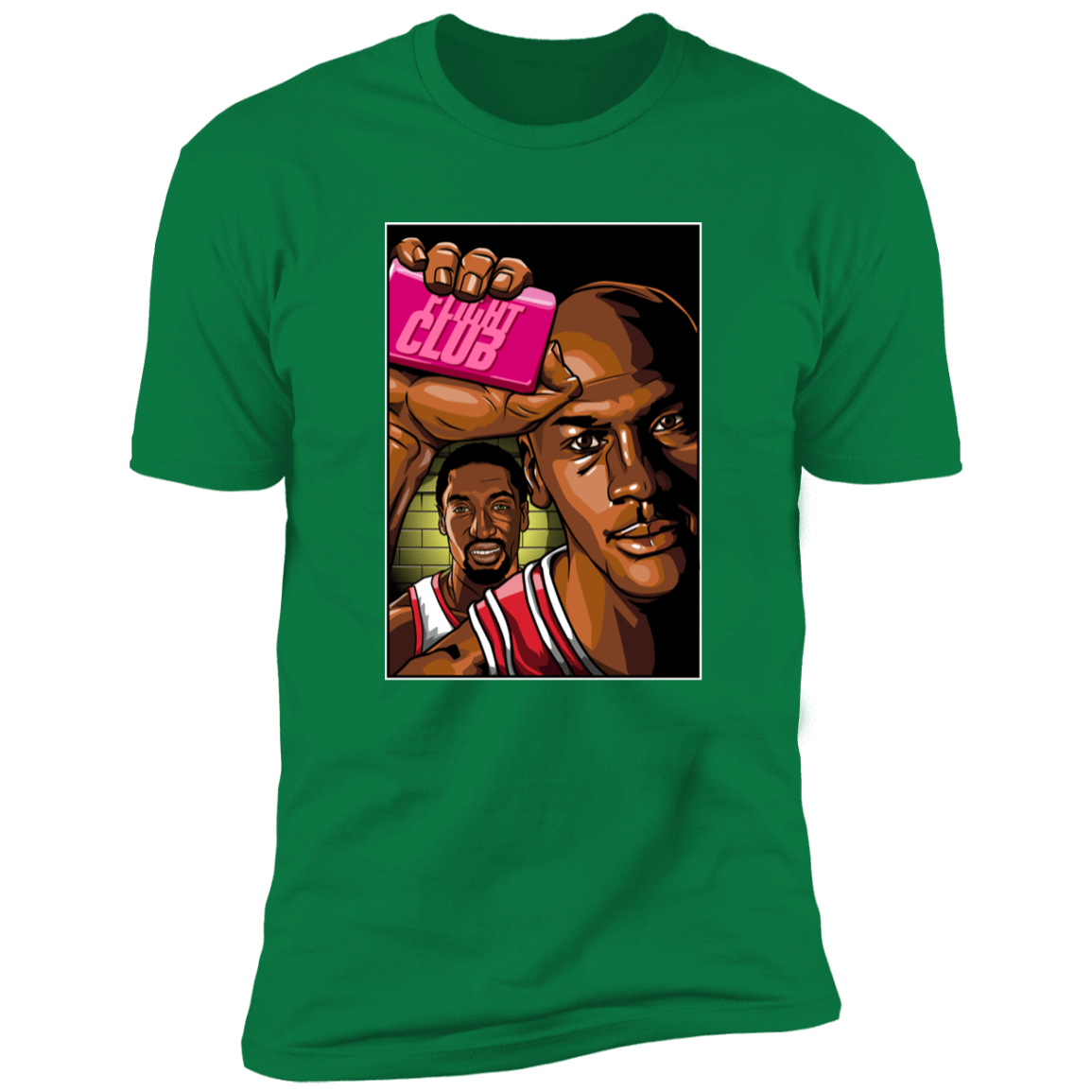 T-Shirts Kelly Green / S Flight Club Men's Premium T-Shirt