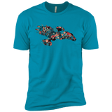 T-Shirts Turquoise / YXS Flowerfly Boys Premium T-Shirt