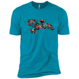 T-Shirts Turquoise / X-Small Flowerfly Men's Premium T-Shirt