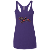 T-Shirts Purple / X-Small Flowerfly Women's Triblend Racerback Tank
