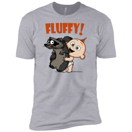 T-Shirts Heather Grey / YXS Fluffy Raccoon Boys Premium T-Shirt