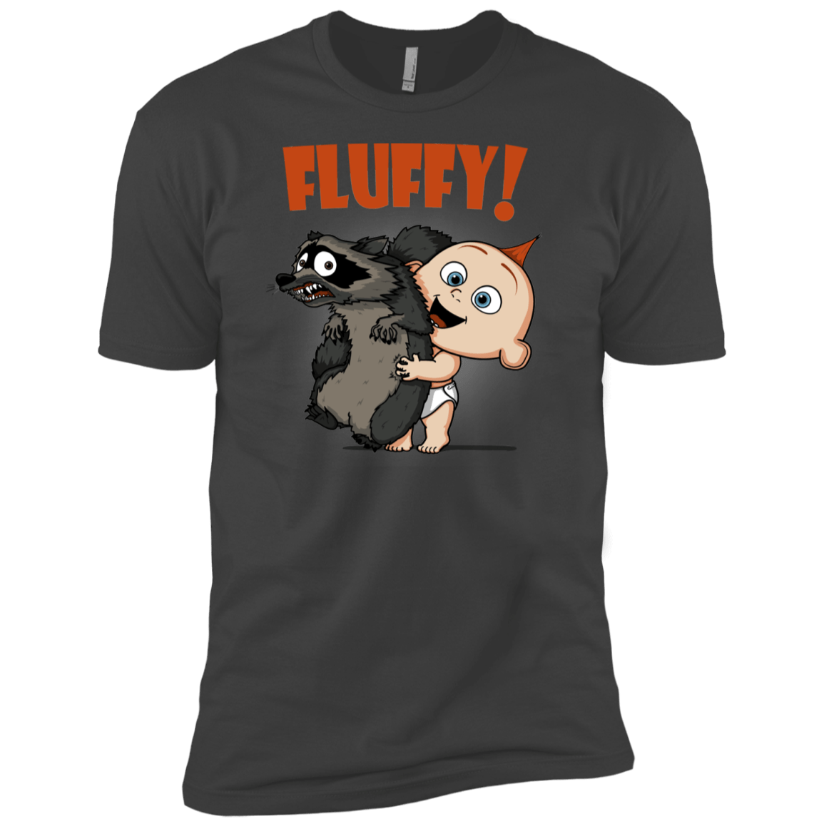 T-Shirts Heavy Metal / YXS Fluffy Raccoon Boys Premium T-Shirt
