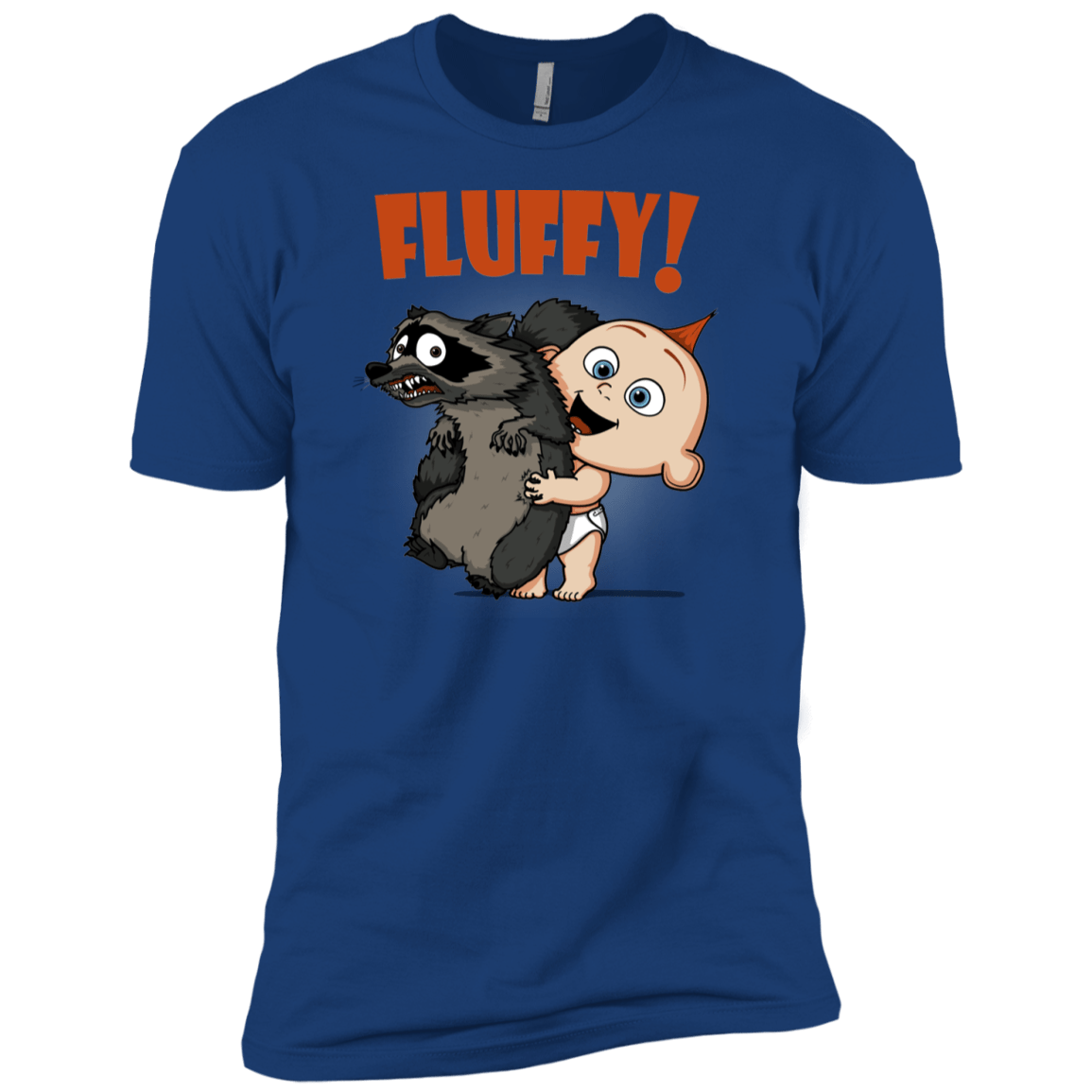 T-Shirts Royal / YXS Fluffy Raccoon Boys Premium T-Shirt