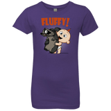 T-Shirts Purple Rush / YXS Fluffy Raccoon Girls Premium T-Shirt