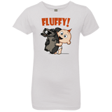 T-Shirts White / YXS Fluffy Raccoon Girls Premium T-Shirt