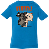 T-Shirts Cobalt / 6 Months Fluffy Raccoon Infant Premium T-Shirt