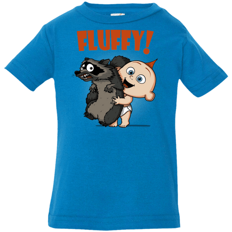T-Shirts Cobalt / 6 Months Fluffy Raccoon Infant Premium T-Shirt