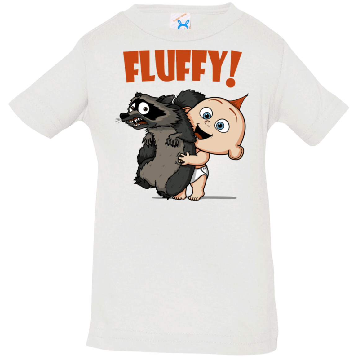 T-Shirts White / 6 Months Fluffy Raccoon Infant Premium T-Shirt