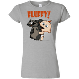 T-Shirts Sport Grey / S Fluffy Raccoon Junior Slimmer-Fit T-Shirt