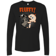 T-Shirts Black / S Fluffy Raccoon Men's Premium Long Sleeve