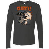 T-Shirts Heavy Metal / S Fluffy Raccoon Men's Premium Long Sleeve
