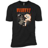 T-Shirts Black / X-Small Fluffy Raccoon Men's Premium T-Shirt