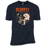 T-Shirts Midnight Navy / X-Small Fluffy Raccoon Men's Premium T-Shirt