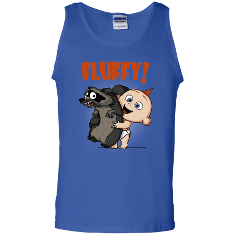 T-Shirts Royal / S Fluffy Raccoon Men's Tank Top