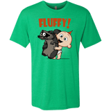 T-Shirts Envy / S Fluffy Raccoon Men's Triblend T-Shirt