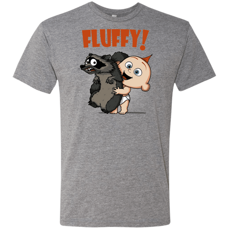 T-Shirts Premium Heather / S Fluffy Raccoon Men's Triblend T-Shirt