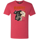 T-Shirts Vintage Red / S Fluffy Raccoon Men's Triblend T-Shirt