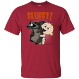 T-Shirts Cardinal / S Fluffy Raccoon T-Shirt