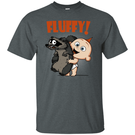 T-Shirts Dark Heather / S Fluffy Raccoon T-Shirt