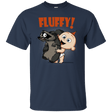 T-Shirts Navy / S Fluffy Raccoon T-Shirt